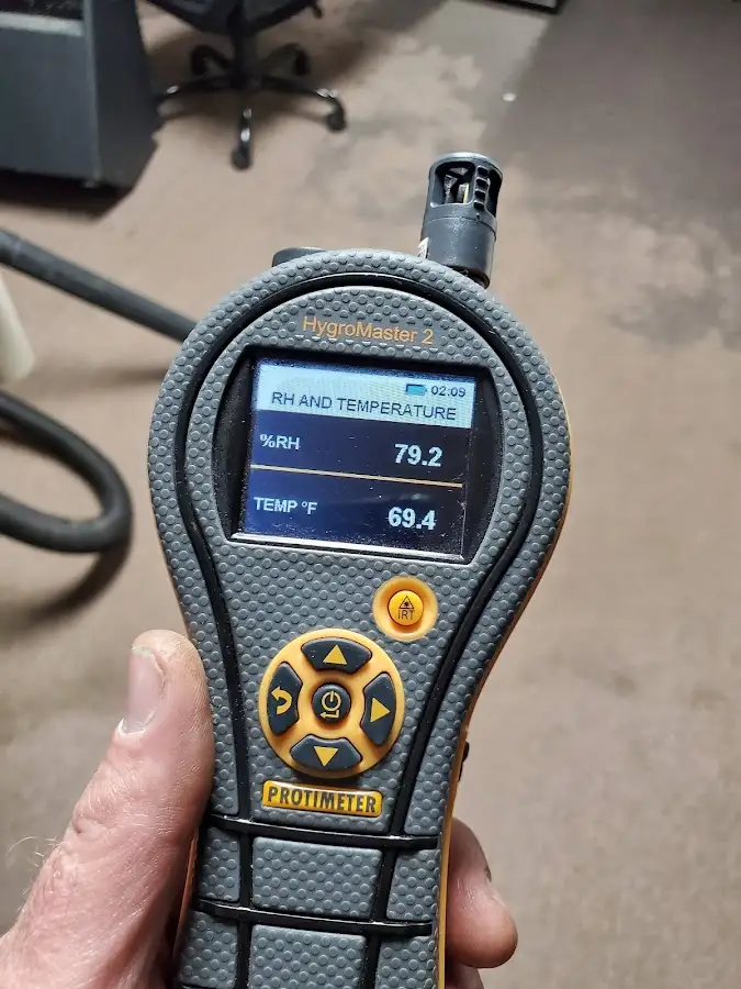 Moisture meter humidity assessment for Fire & Smoke Damage Restoration in Sheridan